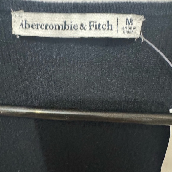 Abercrombie & Fitch Ribbed Black Bodysuit Size Medium - Picture 4 of 6